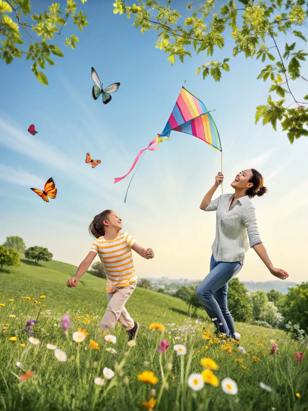 A heartwarming image of a parent spending quality time with their child, representing the importance of custody arrangements in family law.